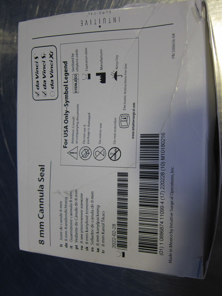 INTUITIVE SURGICAL 400077 Cannula Seal - Lot of 56