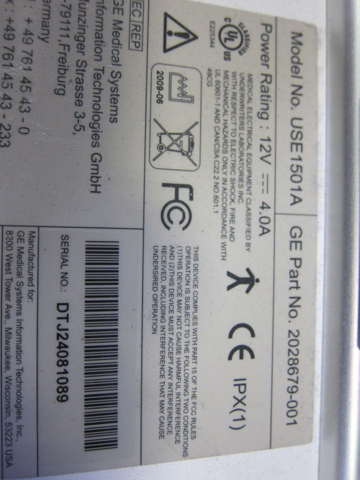 GE U581501A - Lot of 3 Display Monitor
