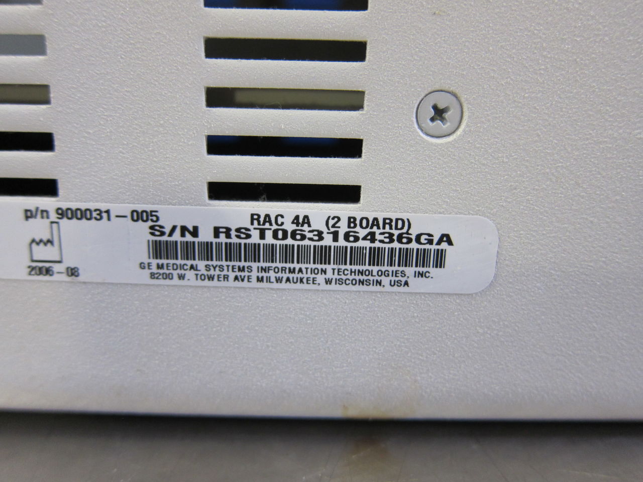 GE Solar 8000M Monitor