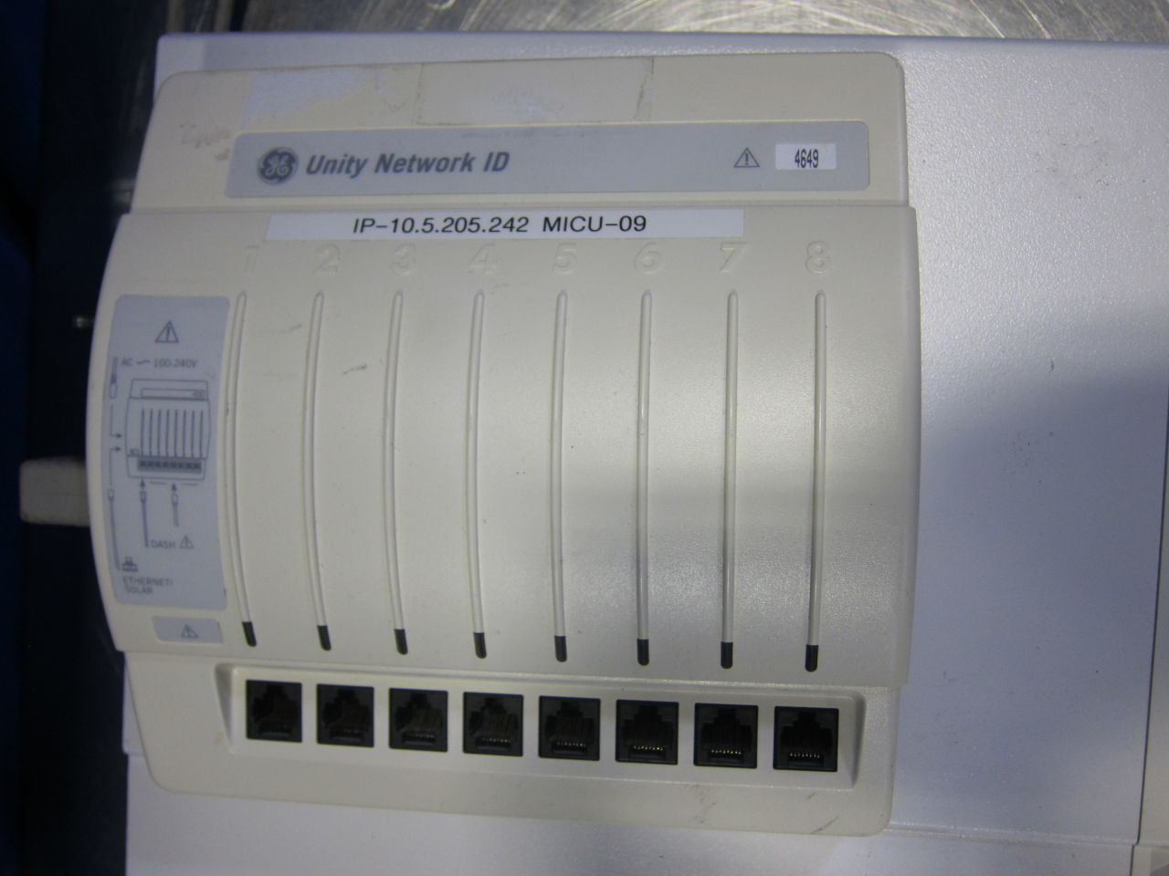 GE Solar 8000i Monitor