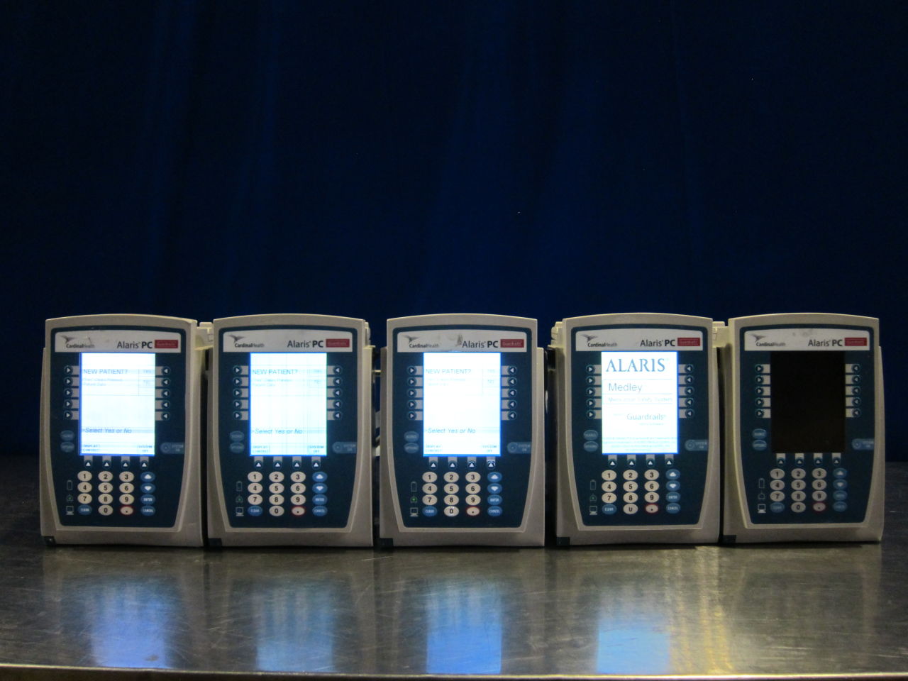 CARDINAL HEALTH Alaric PC - Lot of 5 Pump IV Infusion