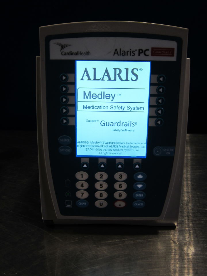 CARDINAL HEALTH Alaric PC - Lot of 5 Pump IV Infusion