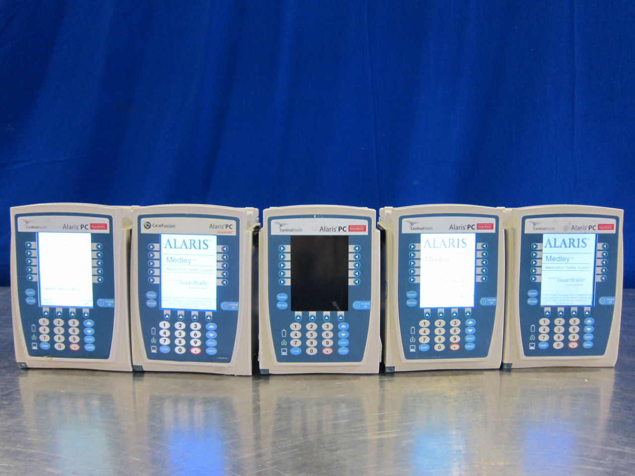 CARDINAL HEALTH Alaric PC - Lot of 5 Pump IV Infusion