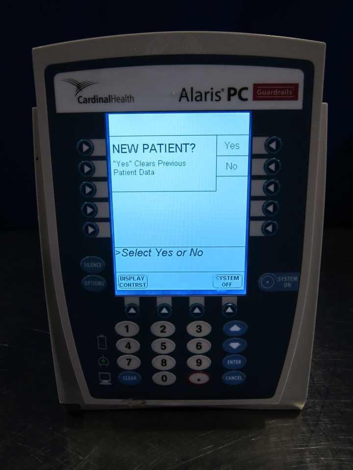 CARDINAL HEALTH Alaric PC - Lot of 5 Pump IV Infusion
