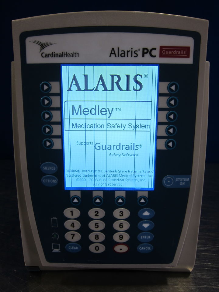 CARDINAL HEALTH Alaric PC - Lot of 5 Pump IV Infusion