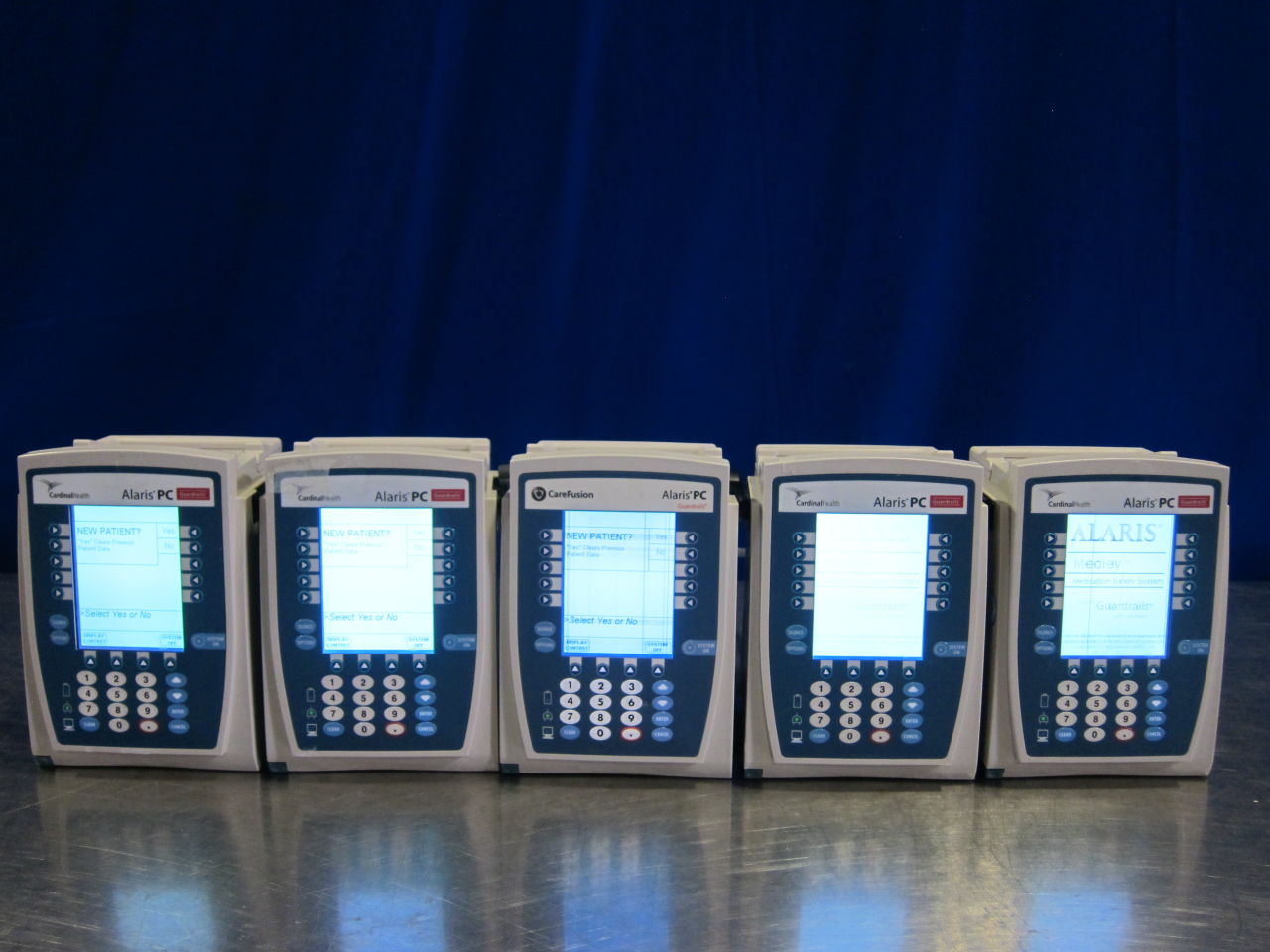 CARDINAL HEALTH Alaric PC - Lot of 5 Pump IV Infusion