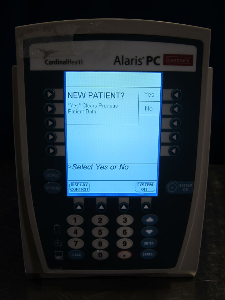 CARDINAL HEALTH Alaric PC - Lot of 5 Pump IV Infusion