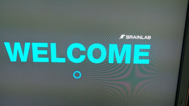 BRAINLAB Curve Image Guided Surgery Dual Monitors Surgical Navigation System