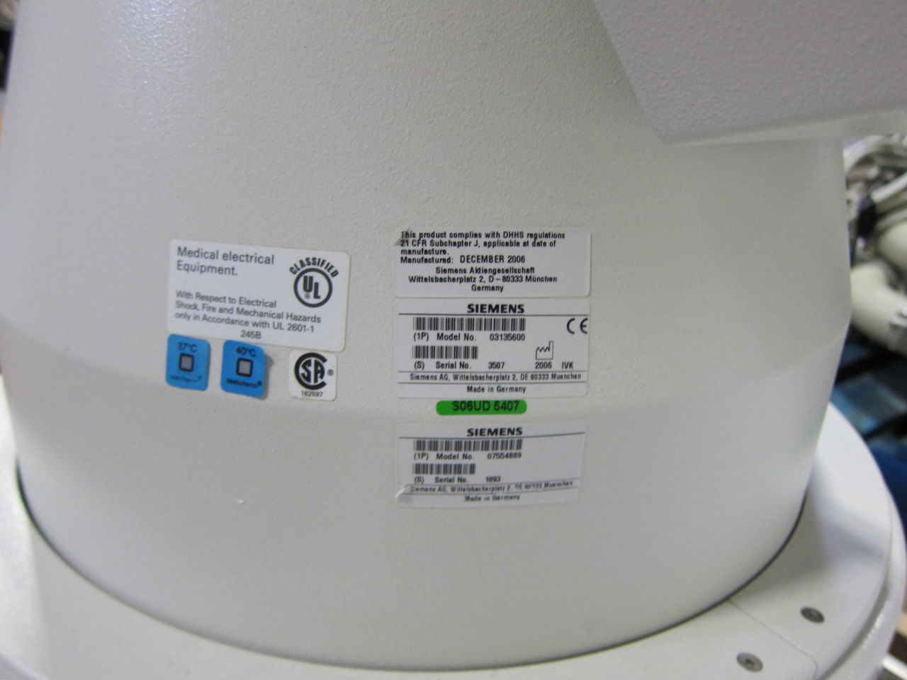 SIEMENS Axiom Sireskop SD S3, Polydoros SX65 Digital Pediatric Rad/Fluoro Room