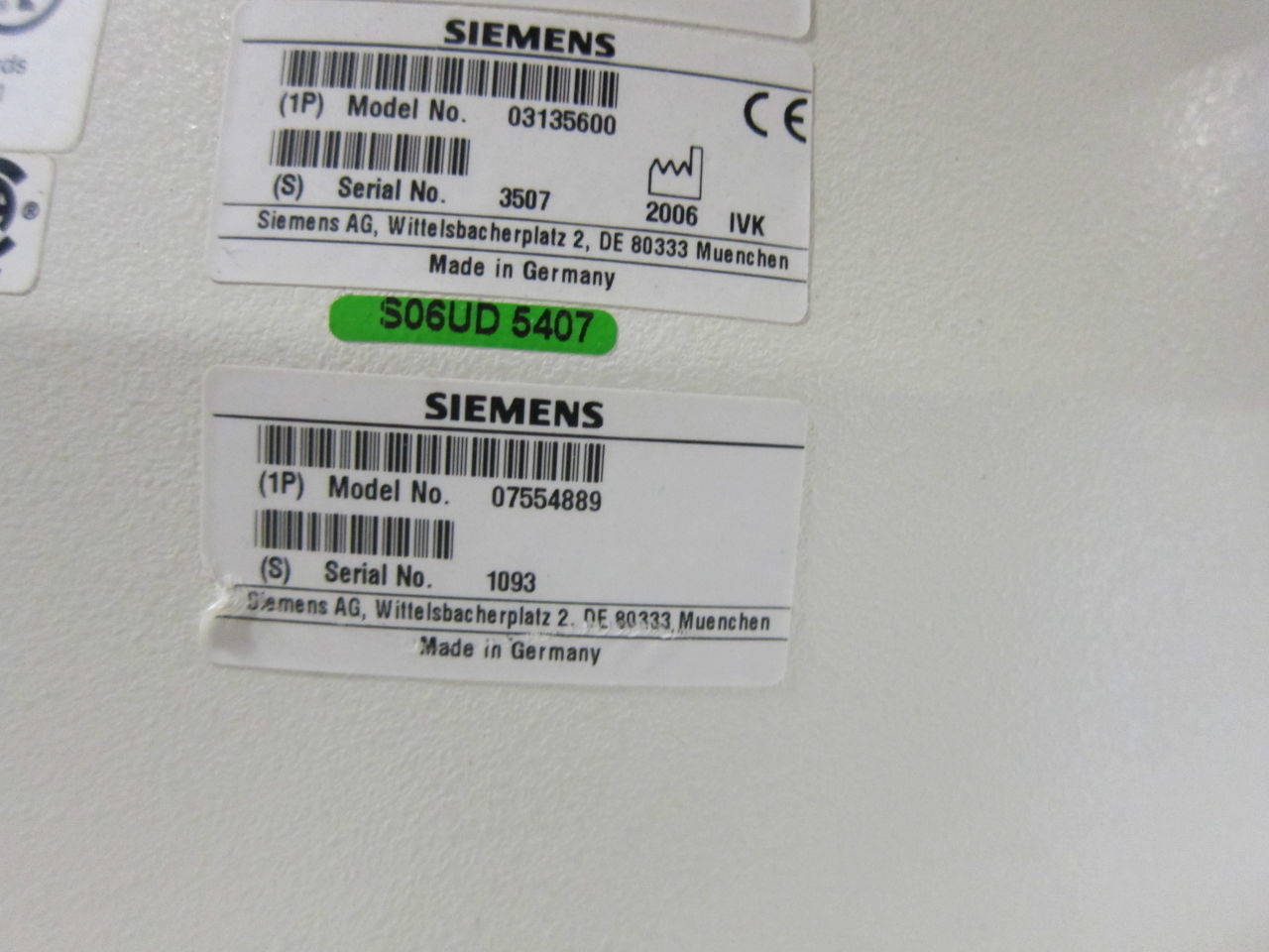 SIEMENS Axiom Sireskop SD S3, Polydoros SX65 Digital Pediatric Rad/Fluoro Room