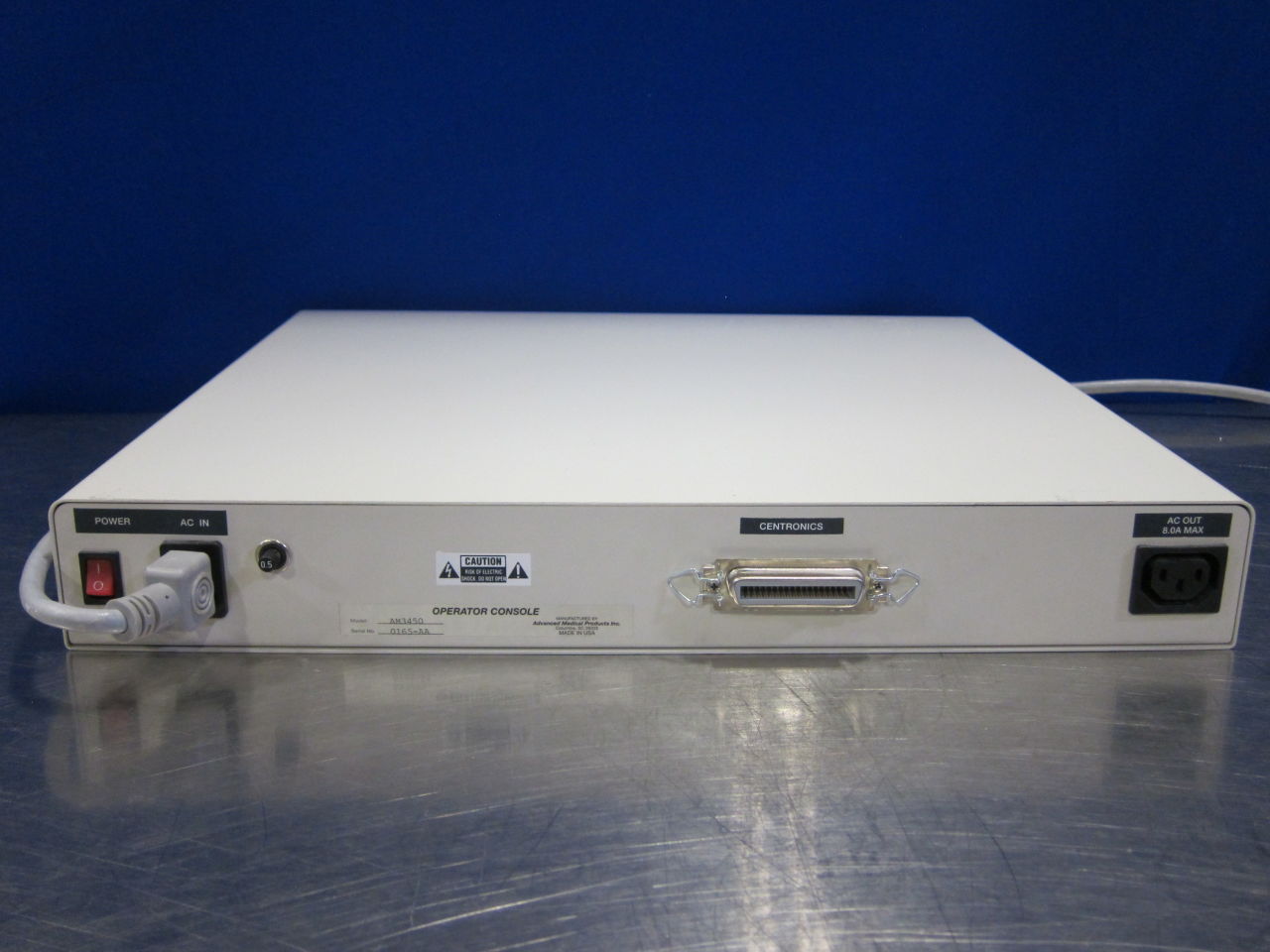 ADVANCED MEDICAL PRODUCTS Micro FD Operator Console Monitor