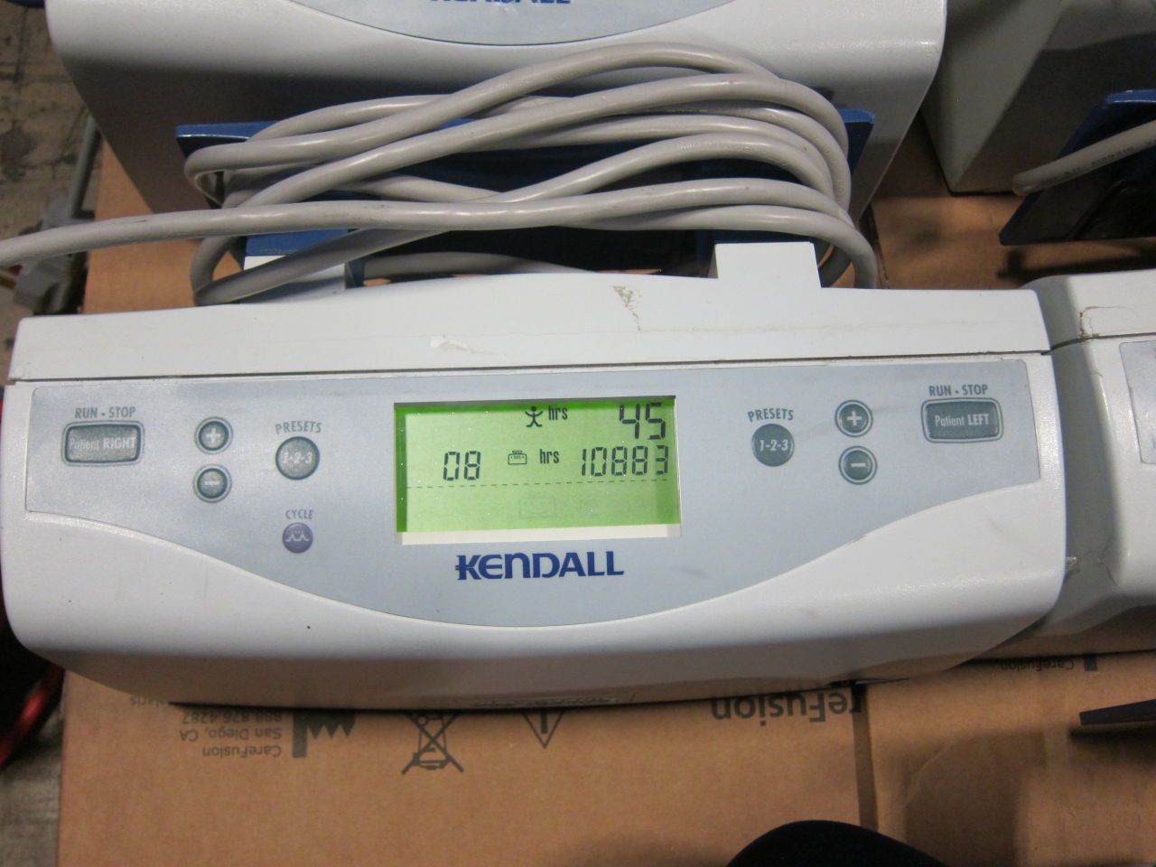 KENDALL AV Impulse 6060 - Lot of 15 Pump Lymphedema