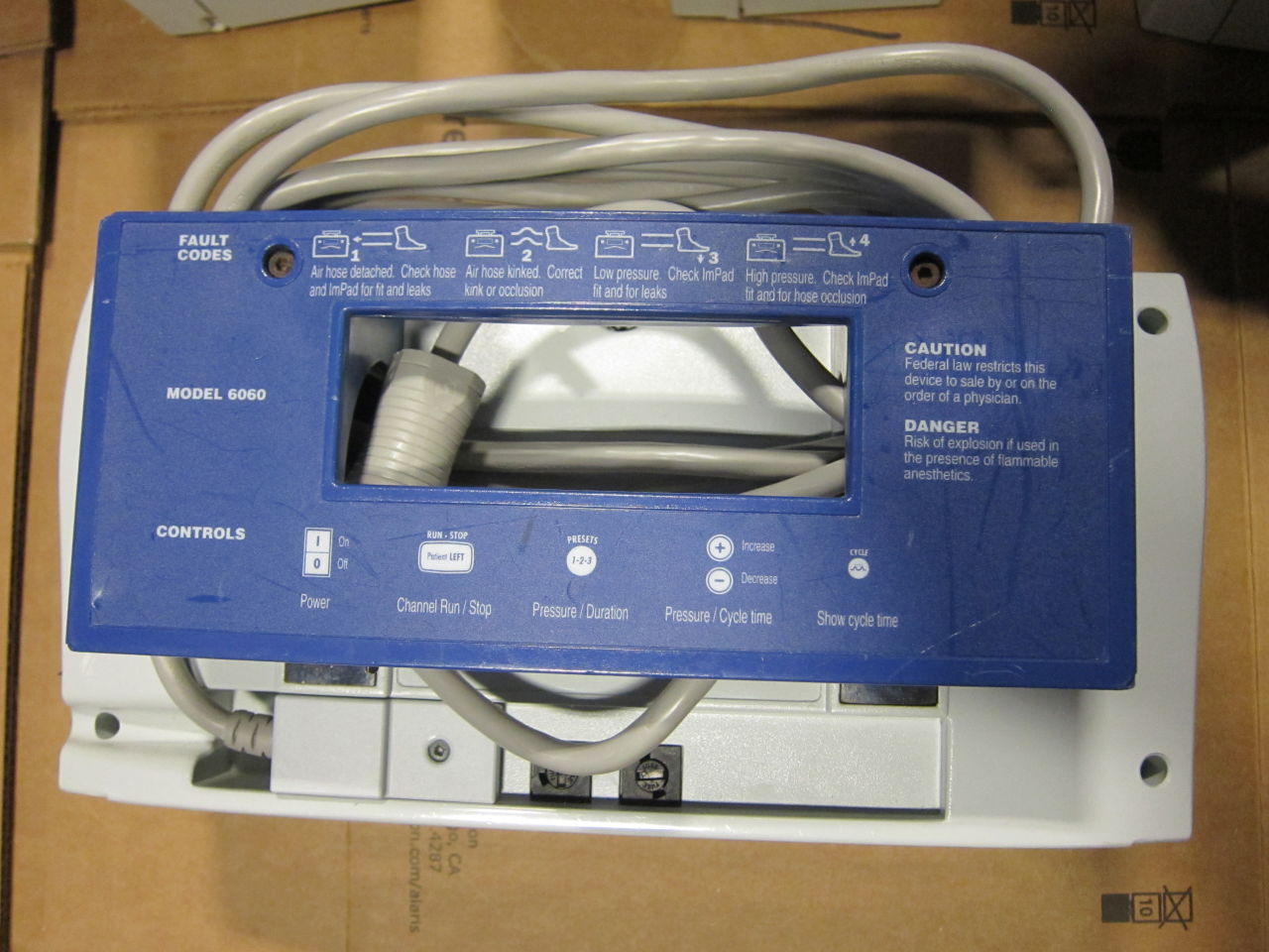 KENDALL AV Impulse 6060 - Lot of 15 Pump Lymphedema