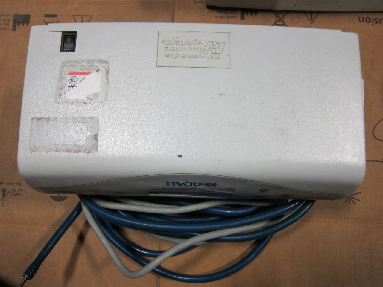 KENDALL AV Impulse 6060 - Lot of 15 Pump Lymphedema