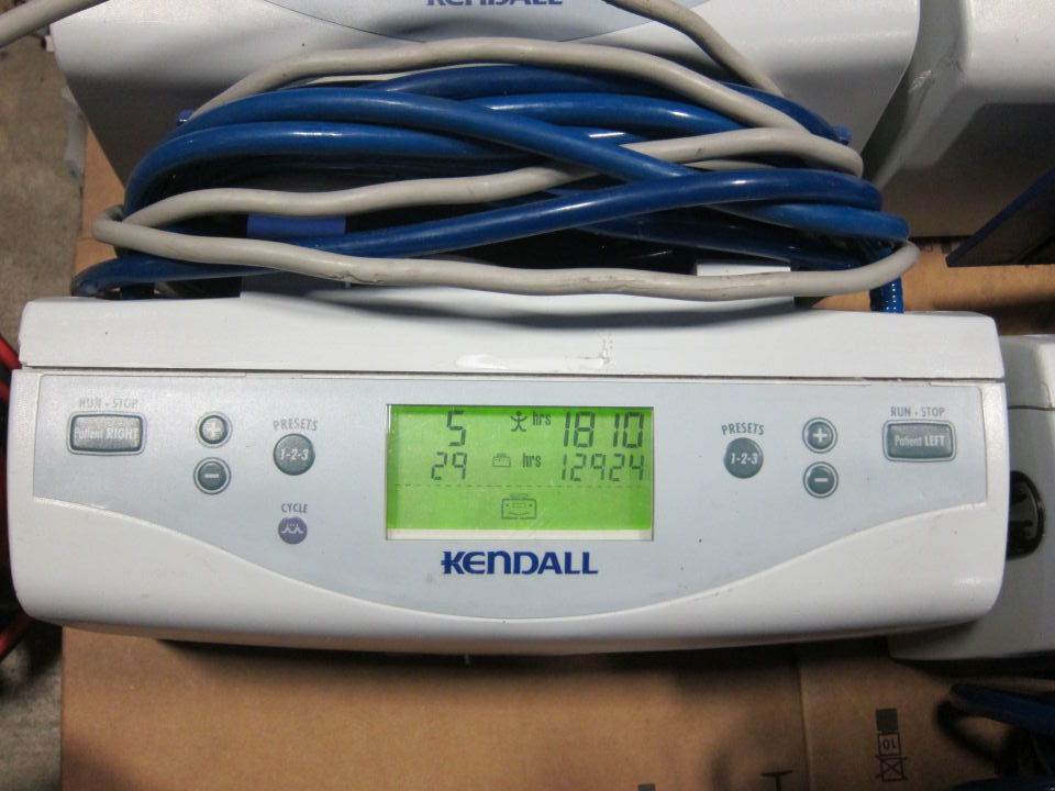 KENDALL AV Impulse 6060 - Lot of 15 Pump Lymphedema