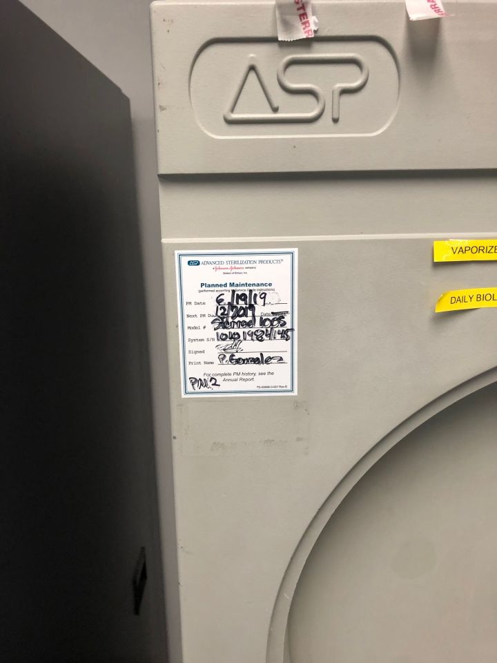 STERRAD 100S Sterilizer