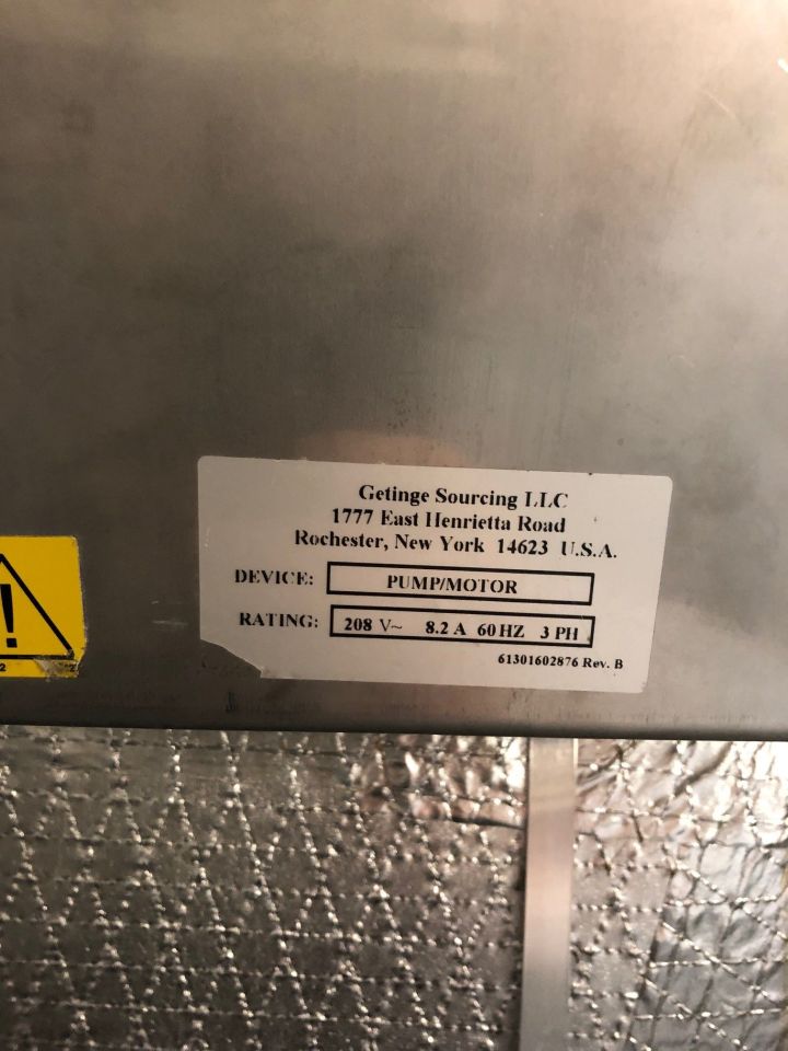 GETINGE 733HCE Sterilizer
