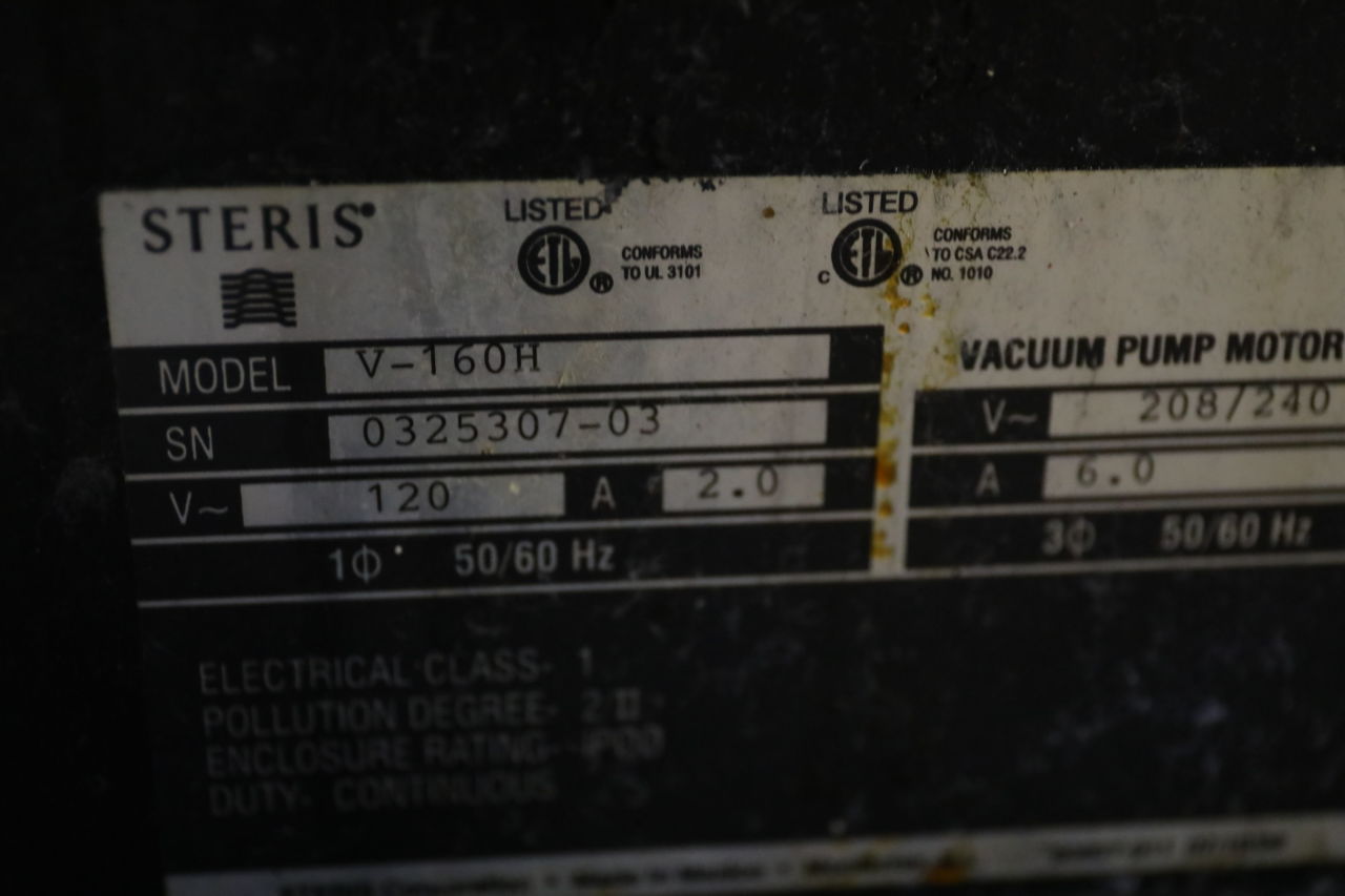 STERIS AMSCO Century V160 H Sterilizer
