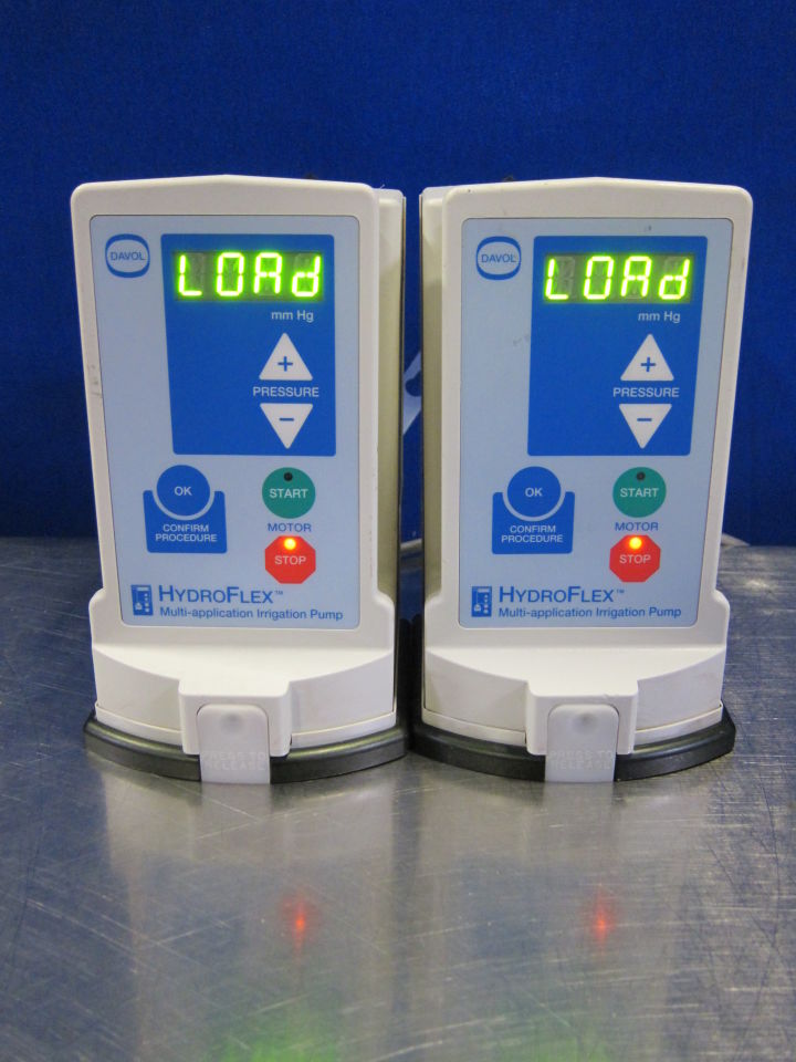 DAVOL HydroFlex - Lot of 2 Arthroscopy Pump
