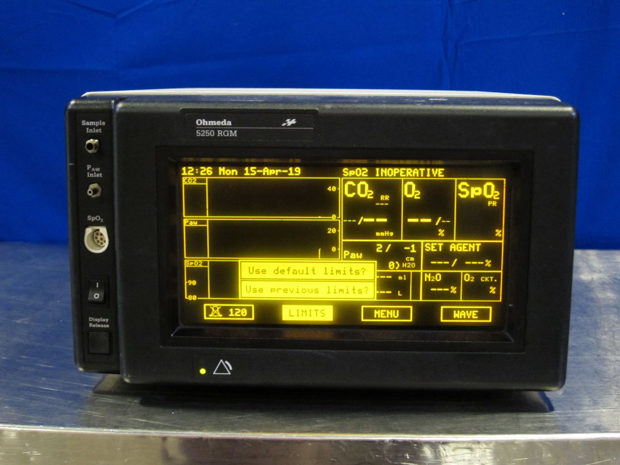 OHMEDA 5250 RGM Monitor
