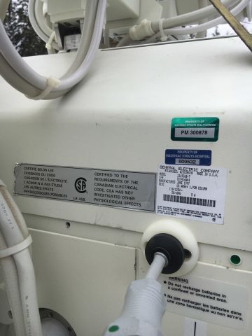 GE AMX4 PLUS Portable X-Ray