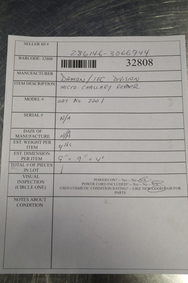 DAMON 755VES Biomet
