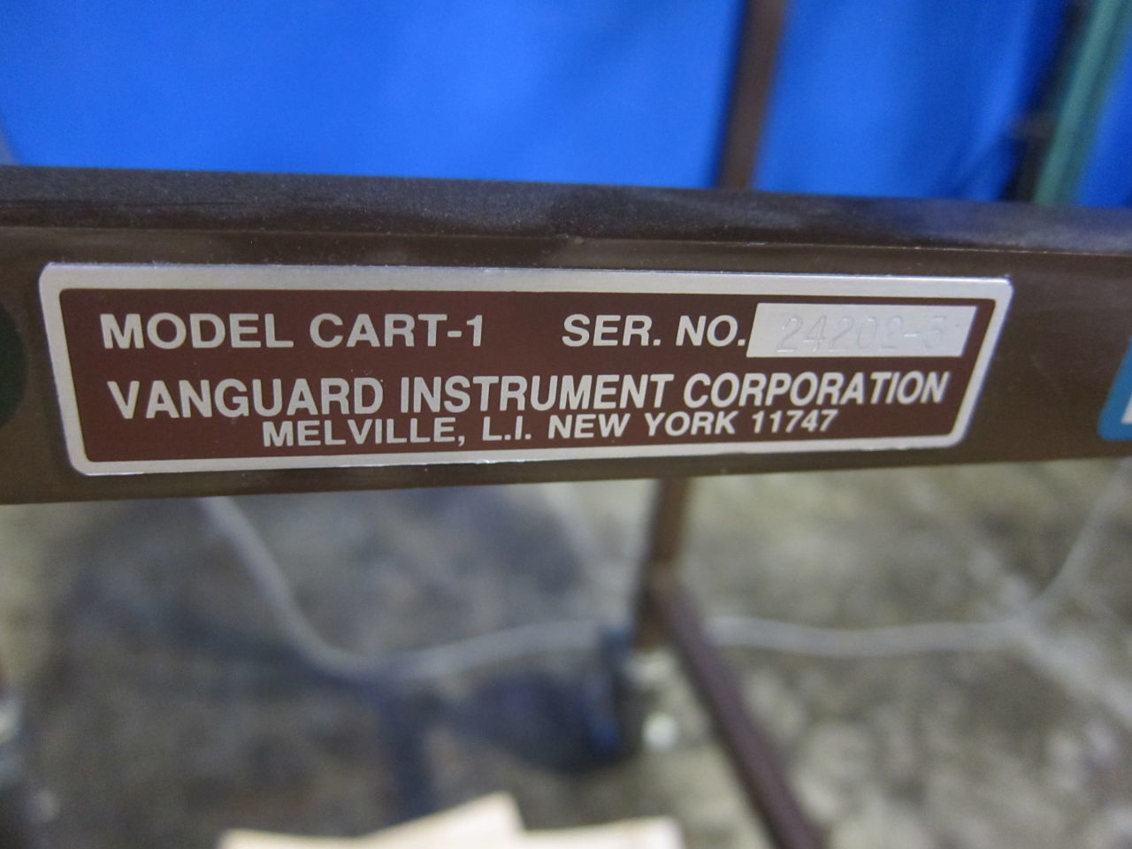 VANGUARD INSTRUMENTS CORP Film Processor