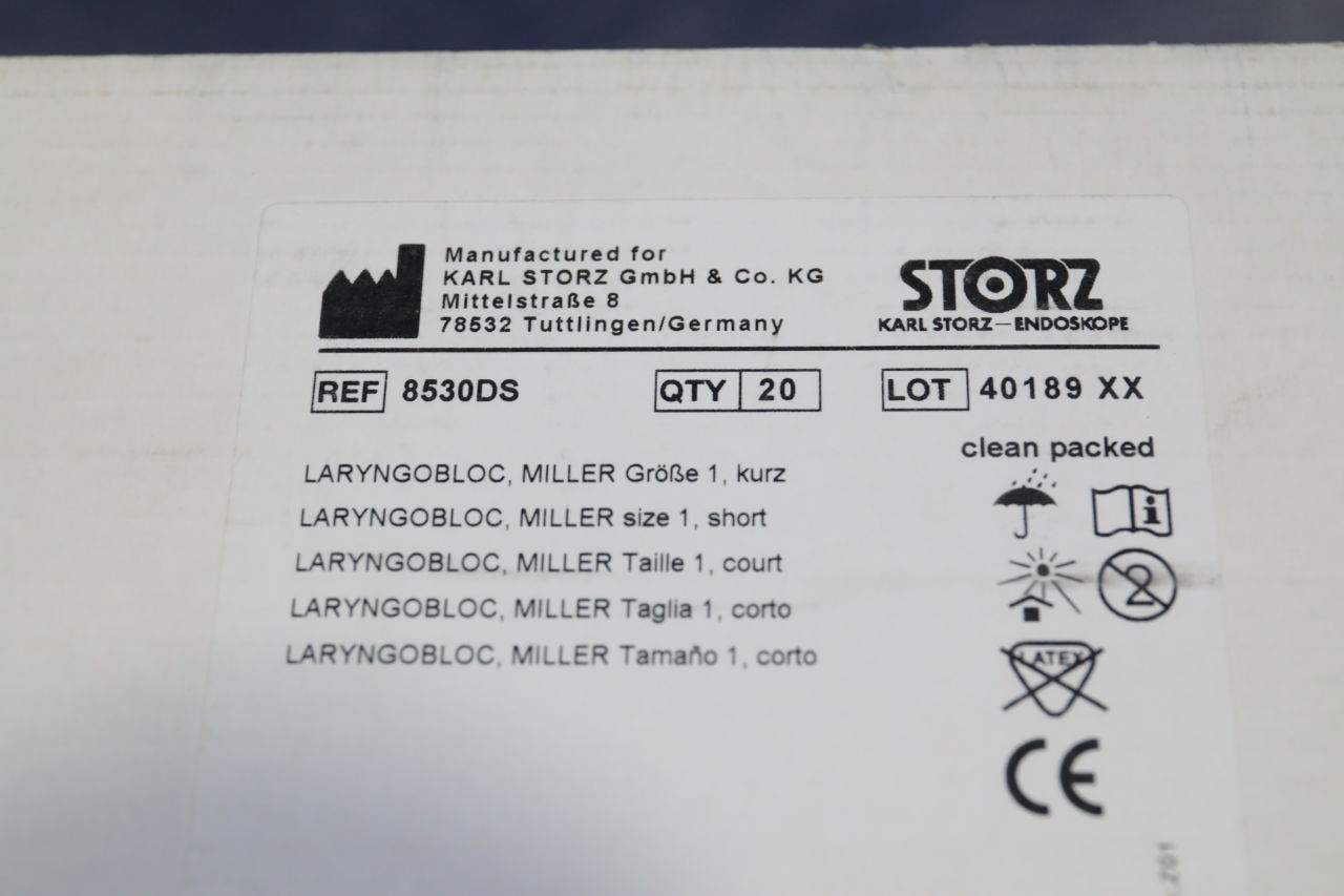 KARL STORZ Laryngobloc 8530DS Laryngoscope