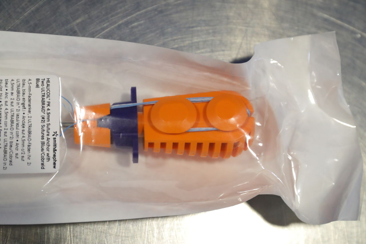 SMITH & NEPHEW 72203378 Suture Anchor w/ Ultrabraid Sutures