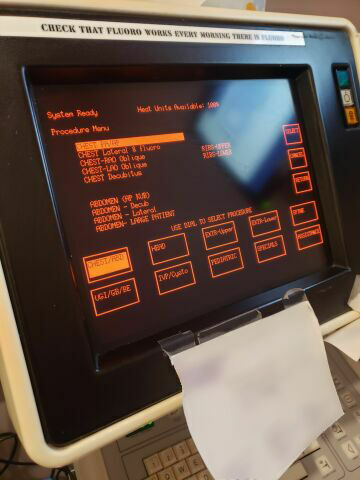 GE Advantx Rad/Fluoro Room