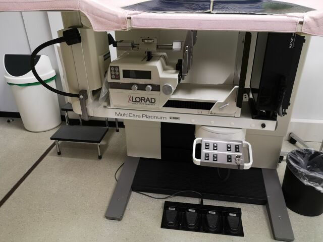 LORAD Multicare Platinum Biopsy Unit