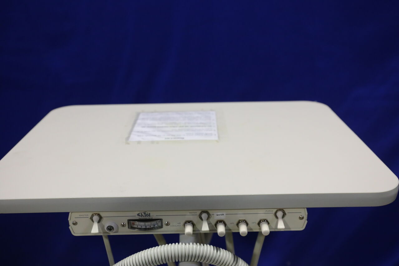 BEAVERSTATE DENTAL A-4100 Custom 3 Handpiece Dental Cart