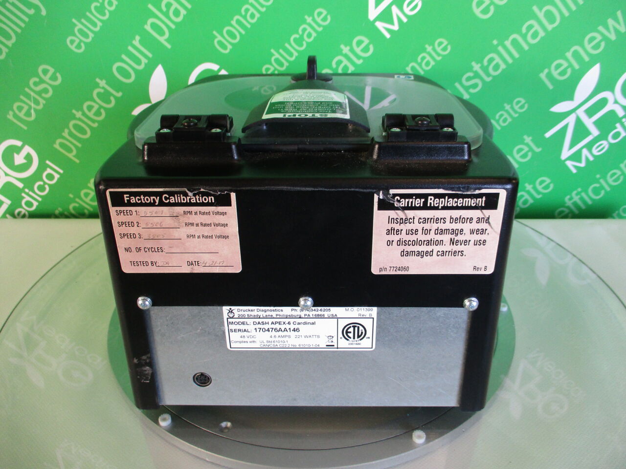 CARDINAL HEALTH Dash 6 Centrifuge