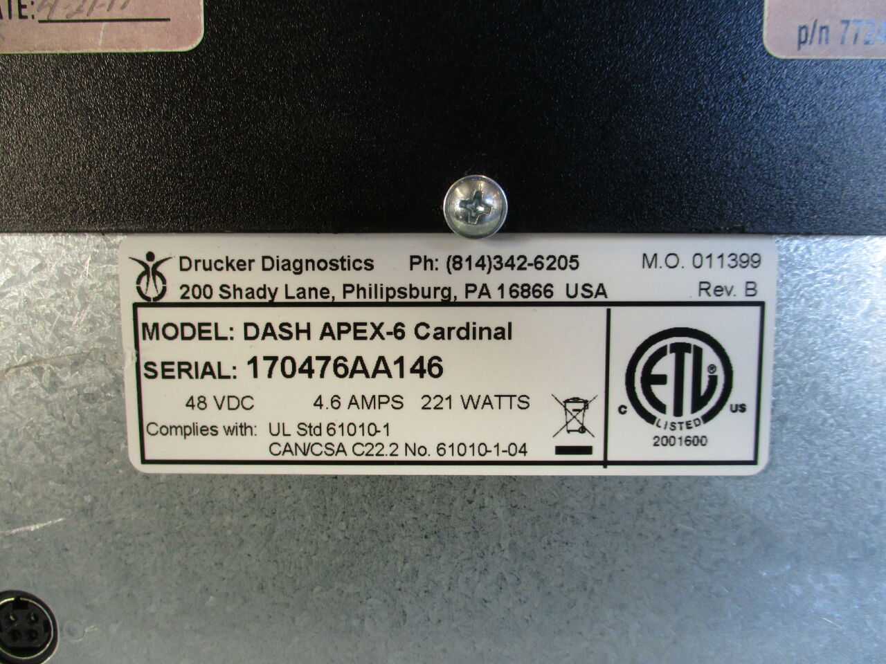 CARDINAL HEALTH Dash 6 Centrifuge
