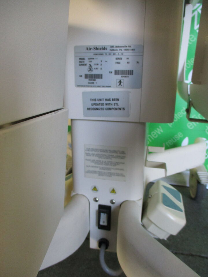 HILL ROM Air Shields Isolette C2HS-1 Infant Incubator