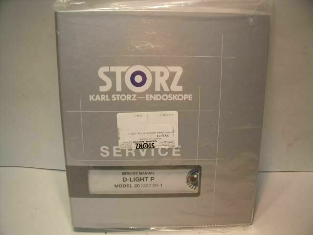 KARL STORZ 20133720-1 D-LIGHT P SERVICE MANUEL