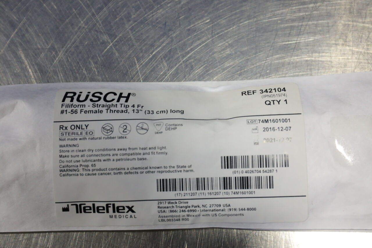 TELEFLEX 342104 Filiform Straight Tip - Lot of 3