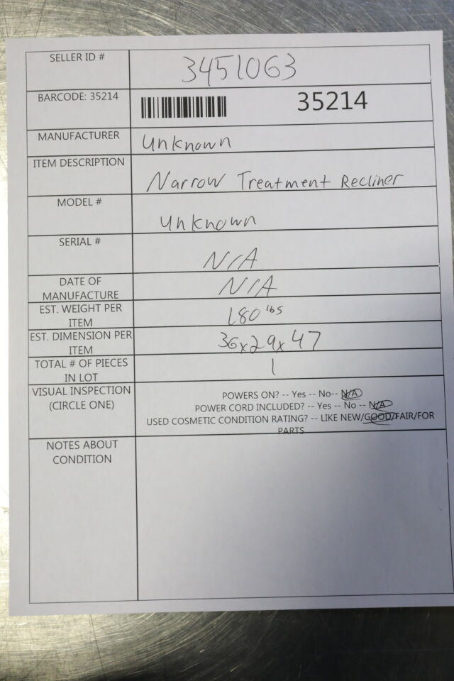 Exam Chair