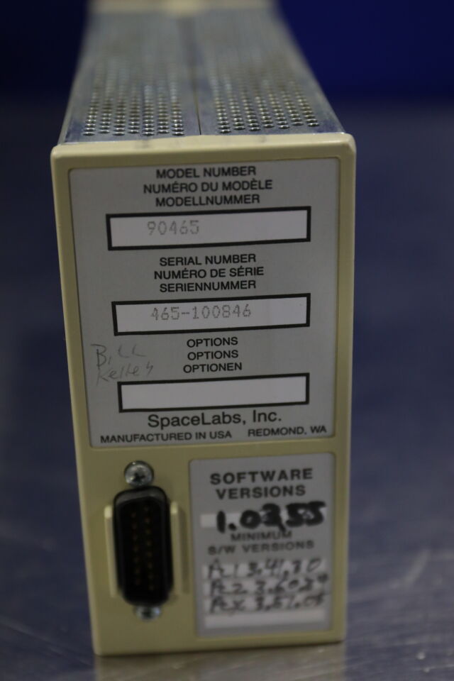 SPACELABS MEDICAL Various Module