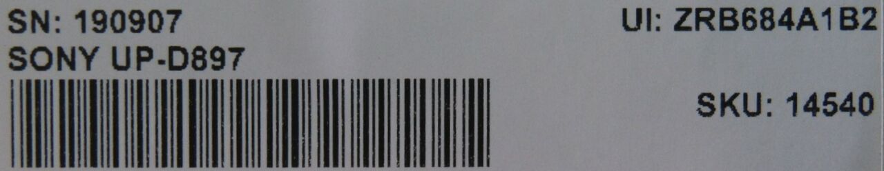 SONY UP-D897 Printer