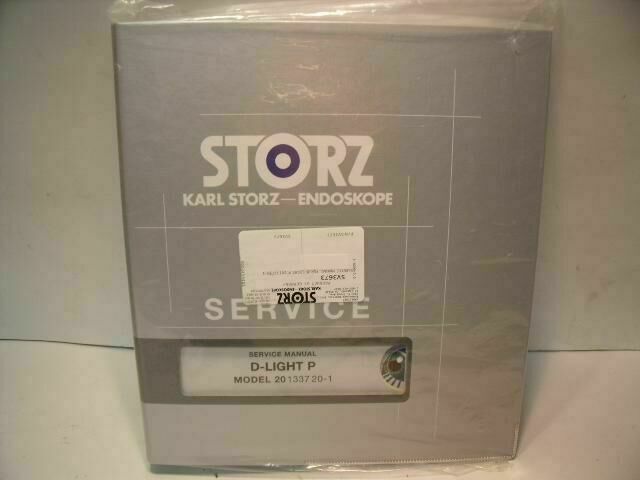 KARL STORZ 20133720-1 D-LIGHT P SERVICE MANUEL