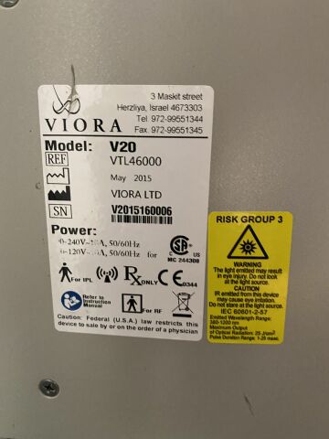 VIORA V20 Laser - Radio Frequency (RF)