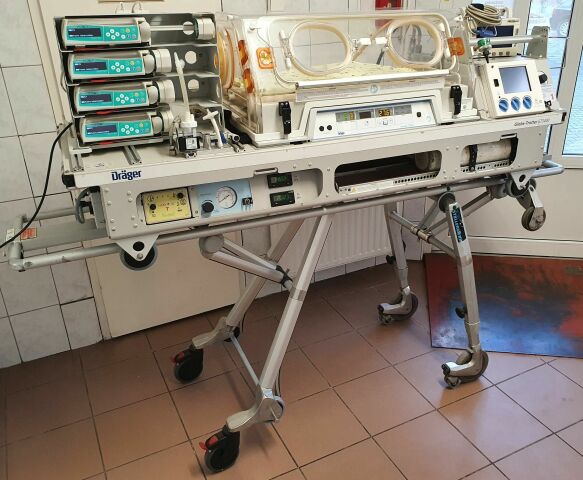 DRAEGER TI 500 Globetrotter Transport System Infant Incubator