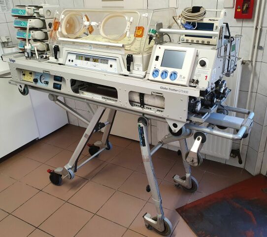 DRAEGER TI 500 Globetrotter Transport System Infant Incubator