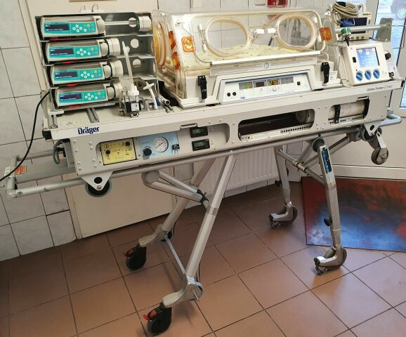 DRAEGER TI 500 Globetrotter Transport System Infant Incubator