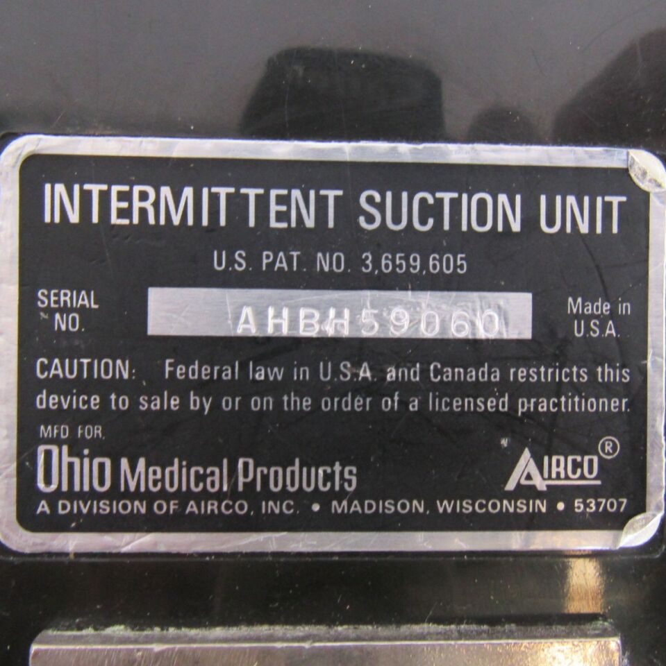 VARIOUS Intermittant Vacuum / Suction Units - Lot of 4 Vacuum Equipment