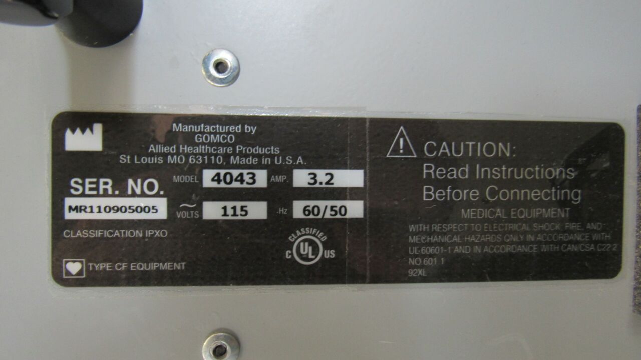 GOMCO 4043 Aspirator