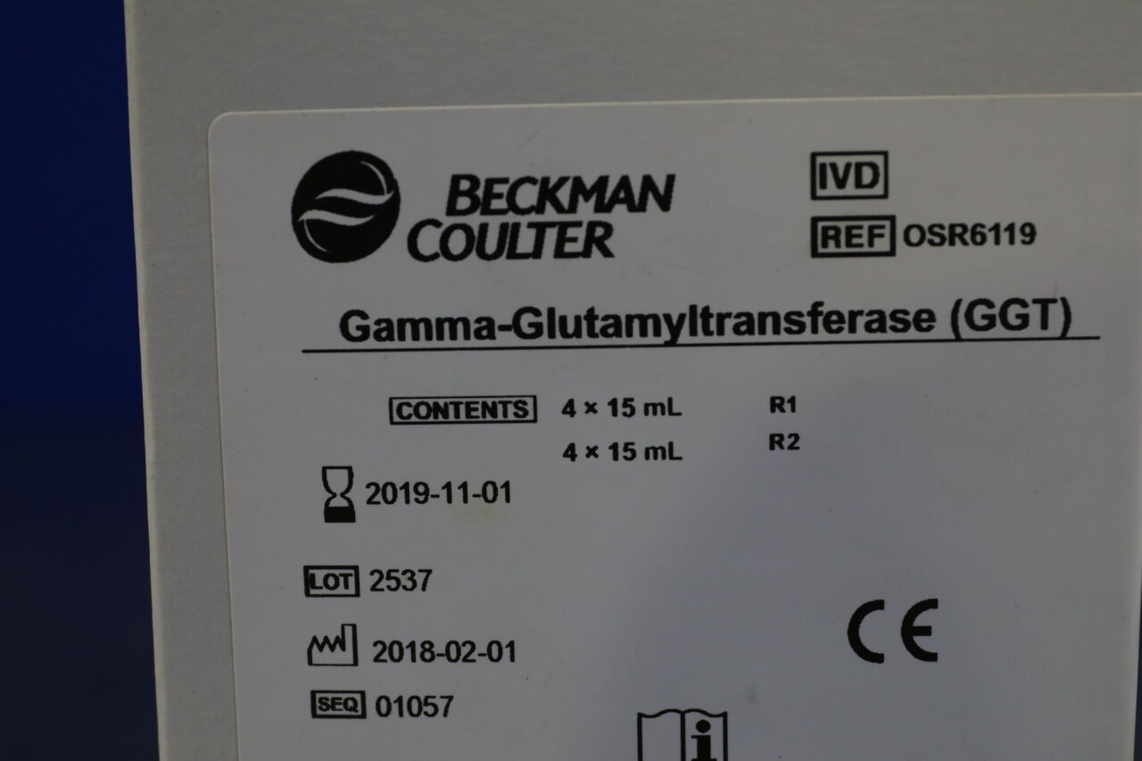 BECKMAN COULTER OSR6119 Gamma-Glutamyltransferase (GGT) Reloads