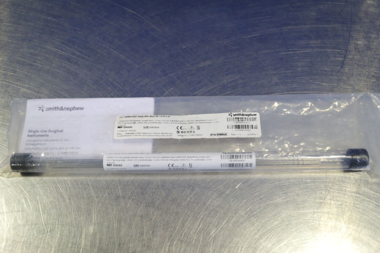SMITH & NEPHEW 014545 Cannu-Flex Guidewire , Blunt Tip