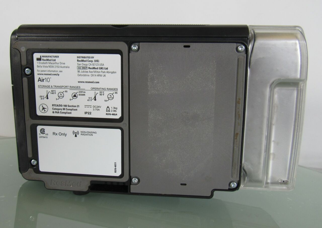 RESMED AirSense 10 AutoSet System + Spare Tubing X-Ray Tube